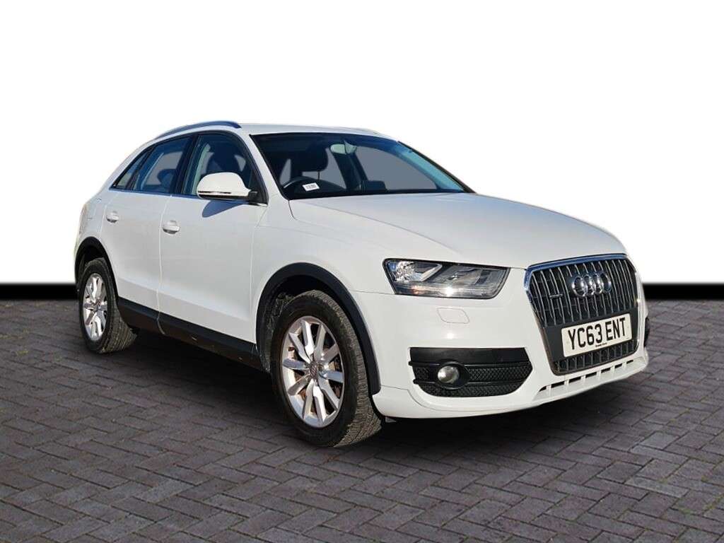 A 2013 AUDI Q3 2.0 TDI SE SUV 5dr Diesel S Tronic quattro Euro 5 (s/s) (177 ps) 6 months w A 2013 AUDI Q3 2.0 TDI SE SUV 5dr Diesel S Tronic quattro Euro 5 (s/s) (177 ps) 6 months w