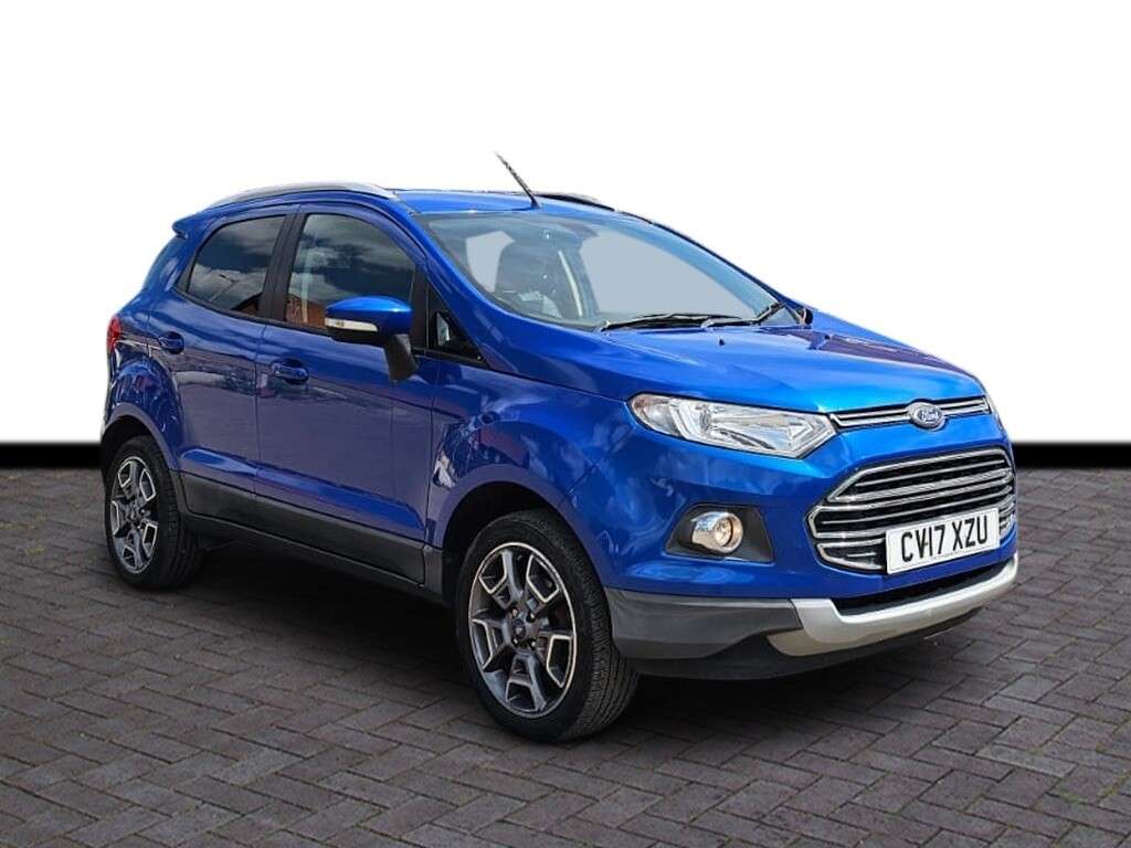 A 2017 FORD ECOSPORT 1.0T EcoBoost Titanium SUV 5dr Petrol Manual 2WD Euro 6 (s/s) (125 ps) 6 mo A 2017 FORD ECOSPORT 1.0T EcoBoost Titanium SUV 5dr Petrol Manual 2WD Euro 6 (s/s) (125 ps) 6 mo