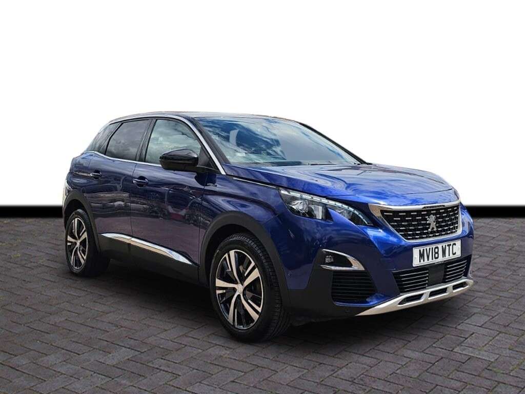 A 2018 PEUGEOT 3008 1.2 PureTech GT Line SUV 5dr Petrol Manual Euro 6 (s/s) (130 ps) 6 months w A 2018 PEUGEOT 3008 1.2 PureTech GT Line SUV 5dr Petrol Manual Euro 6 (s/s) (130 ps) 6 months w
