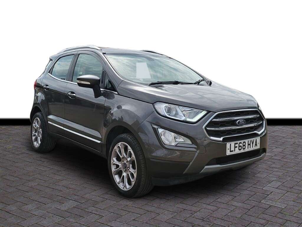 A 2018 FORD ECOSPORT 1.0T EcoBoost Titanium SUV 5dr Petrol Manual Euro 6 (s/s) (125 ps) 6 months A 2018 FORD ECOSPORT 1.0T EcoBoost Titanium SUV 5dr Petrol Manual Euro 6 (s/s) (125 ps) 6 months