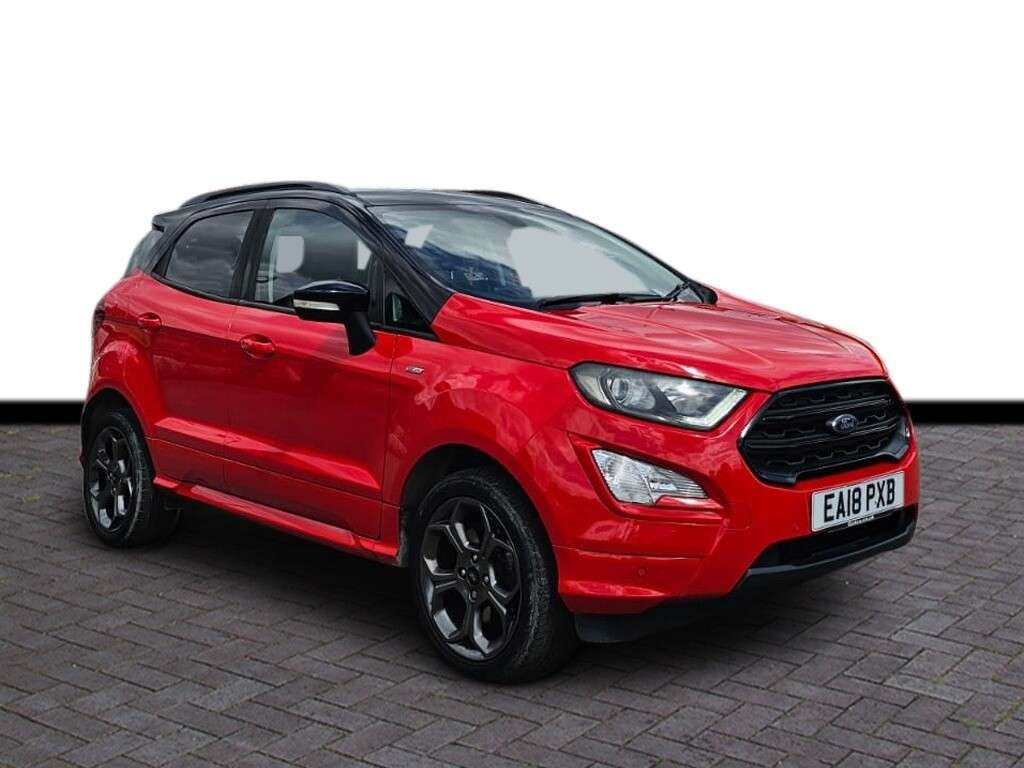 A 2018 FORD ECOSPORT 1.0T EcoBoost ST-Line SUV 5dr Petrol Manual Euro 6 (s/s) (140 ps) 6 months A 2018 FORD ECOSPORT 1.0T EcoBoost ST-Line SUV 5dr Petrol Manual Euro 6 (s/s) (140 ps) 6 months