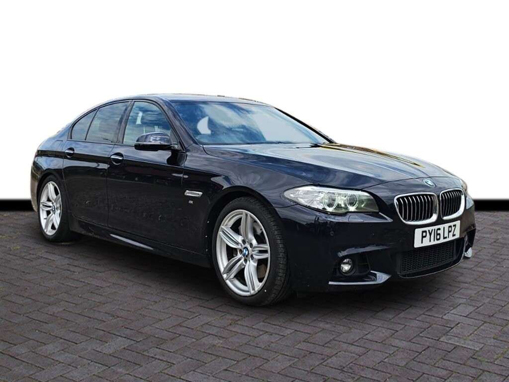 A 2016 BMW 5 SERIES 2.0 525d M Sport Saloon 4dr Diesel Auto Euro 6 (s/s) (218 ps) 6 M Warranty A 2016 BMW 5 SERIES 2.0 525d M Sport Saloon 4dr Diesel Auto Euro 6 (s/s) (218 ps) 6 M Warranty