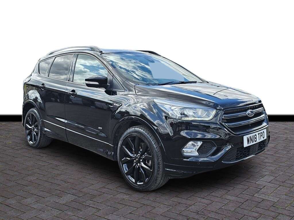 A 2018 FORD KUGA 2.0 TDCi ST-Line X SUV 5dr Diesel Manual AWD Euro 6 (s/s) (180 ps) 6 months A 2018 FORD KUGA 2.0 TDCi ST-Line X SUV 5dr Diesel Manual AWD Euro 6 (s/s) (180 ps) 6 months