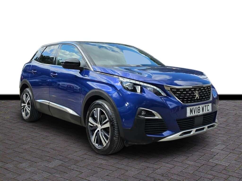 A 2018 PEUGEOT 3008 1.2 PureTech GT Line SUV 5dr Petrol Manual Euro 6 (s/s) (130 ps) 6 months w A 2018 PEUGEOT 3008 1.2 PureTech GT Line SUV 5dr Petrol Manual Euro 6 (s/s) (130 ps) 6 months w