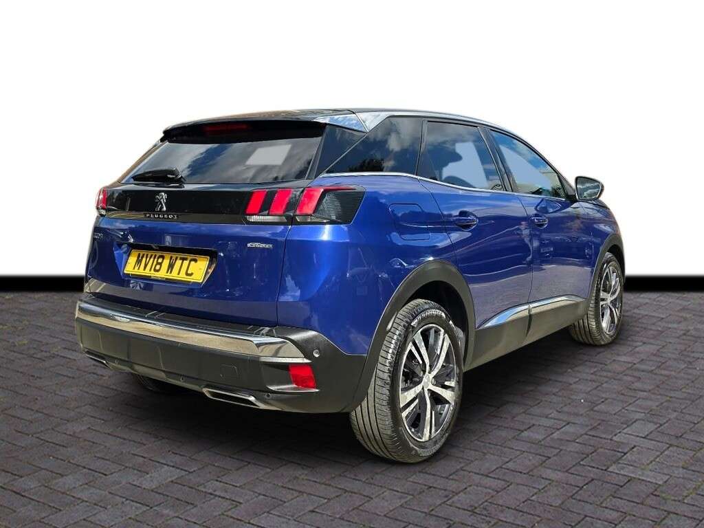 A 2018 PEUGEOT 3008 1.2 PureTech GT Line SUV 5dr Petrol Manual Euro 6 (s/s) (130 ps) 6 months w A 2018 PEUGEOT 3008 1.2 PureTech GT Line SUV 5dr Petrol Manual Euro 6 (s/s) (130 ps) 6 months w
