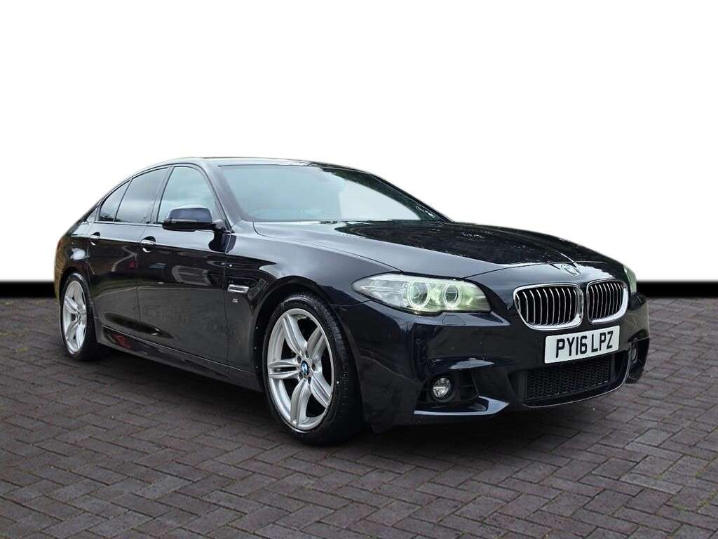 A 2016 BMW 5 SERIES 2.0 525d M Sport Saloon 4dr Diesel Auto Euro 6 (s/s) (218 ps) 6 M warranty A 2016 BMW 5 SERIES 2.0 525d M Sport Saloon 4dr Diesel Auto Euro 6 (s/s) (218 ps) 6 M warranty