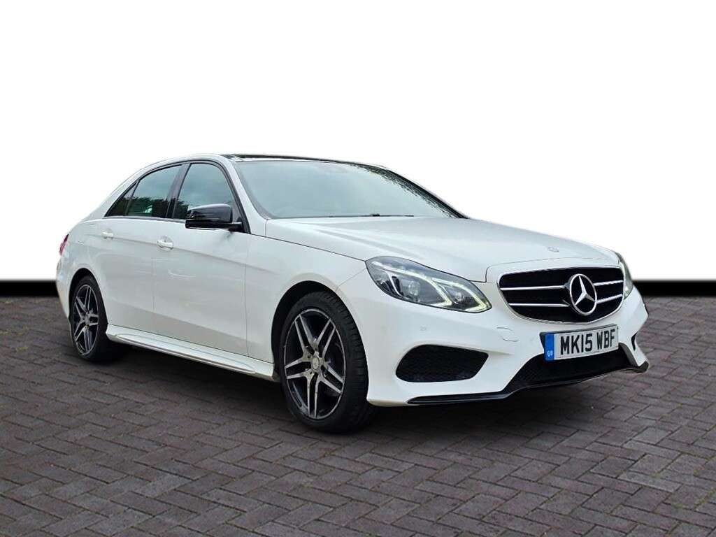 A 2015 MERCEDES-BENZ E CLASS 2.1 E220 BlueTEC AMG Night Edition (Premium) Saloon 4dr Diesel G-Tronic+ Eu A 2015 MERCEDES-BENZ E CLASS 2.1 E220 BlueTEC AMG Night Edition (Premium) Saloon 4dr Diesel G-Tronic+ Eu