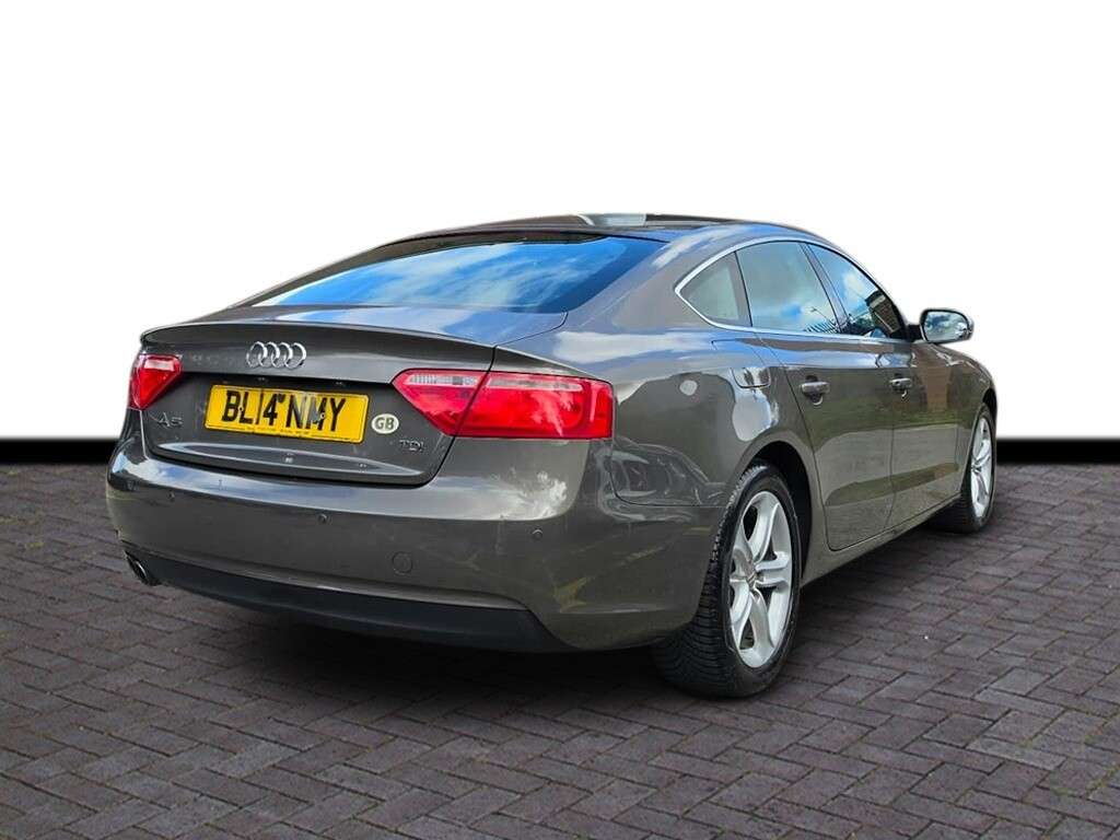 A 2014 AUDI A5 2.0 TDIe Sportback 5dr Diesel Manual Euro 5 (s/s) (136 ps) 6 months warrant A 2014 AUDI A5 2.0 TDIe Sportback 5dr Diesel Manual Euro 5 (s/s) (136 ps) 6 months warrant