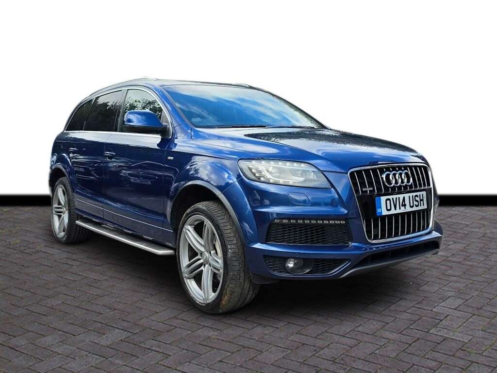 A 2014 AUDI Q7 3.0 TDI V6 S line Plus SUV 5dr Diesel Tiptronic quattro Euro 5 (s/s) (245 p A 2014 AUDI Q7 3.0 TDI V6 S line Plus SUV 5dr Diesel Tiptronic quattro Euro 5 (s/s) (245 p
