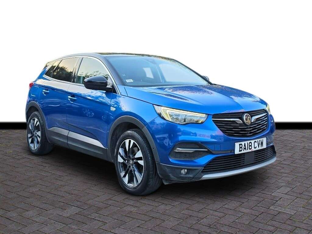 A 2018 VAUXHALL GRANDLAND X 1.5 Turbo D BlueInjection Sport Nav SUV 5dr Diesel Auto Euro 6 (s/s) (130 p A 2018 VAUXHALL GRANDLAND X 1.5 Turbo D BlueInjection Sport Nav SUV 5dr Diesel Auto Euro 6 (s/s) (130 p