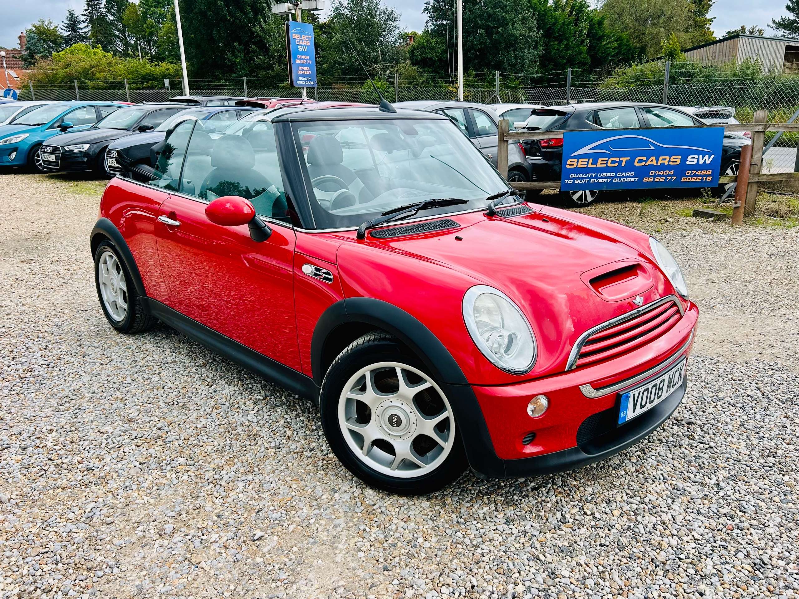 A 2008 MINI CONVERTIBLE 1.6 Cooper S Convertible 2dr Petrol Manual Euro 4 (163 bhp) A 2008 MINI CONVERTIBLE 1.6 Cooper S Convertible 2dr Petrol Manual Euro 4 (163 bhp)