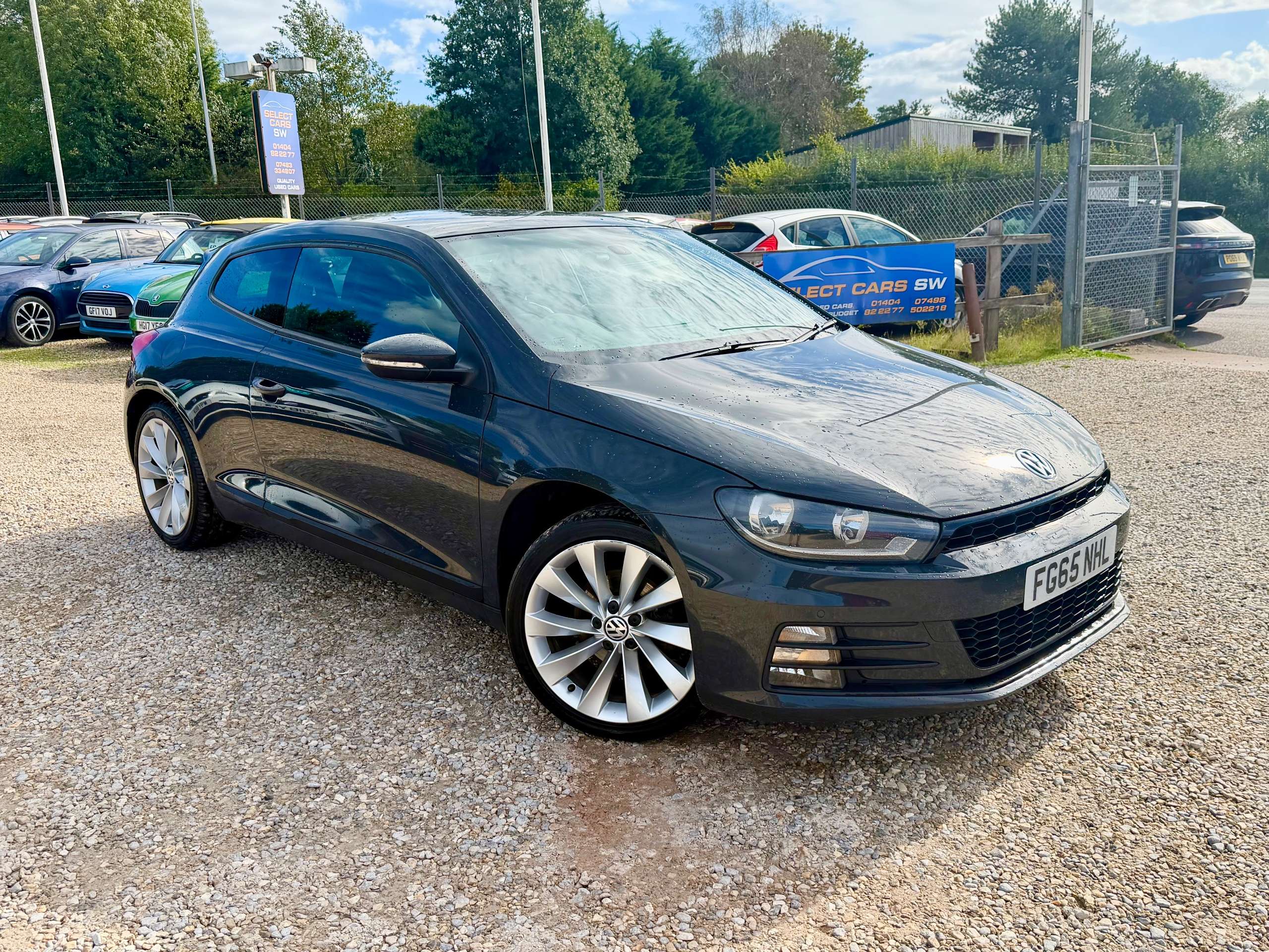 A 2015 VOLKSWAGEN SCIROCCO 1.4 TSI BlueMotion Tech GT Hatchback 3dr Petrol Manual Euro 6 (s/s) (125 ps) A 2015 VOLKSWAGEN SCIROCCO 1.4 TSI BlueMotion Tech GT Hatchback 3dr Petrol Manual Euro 6 (s/s) (125 ps)
