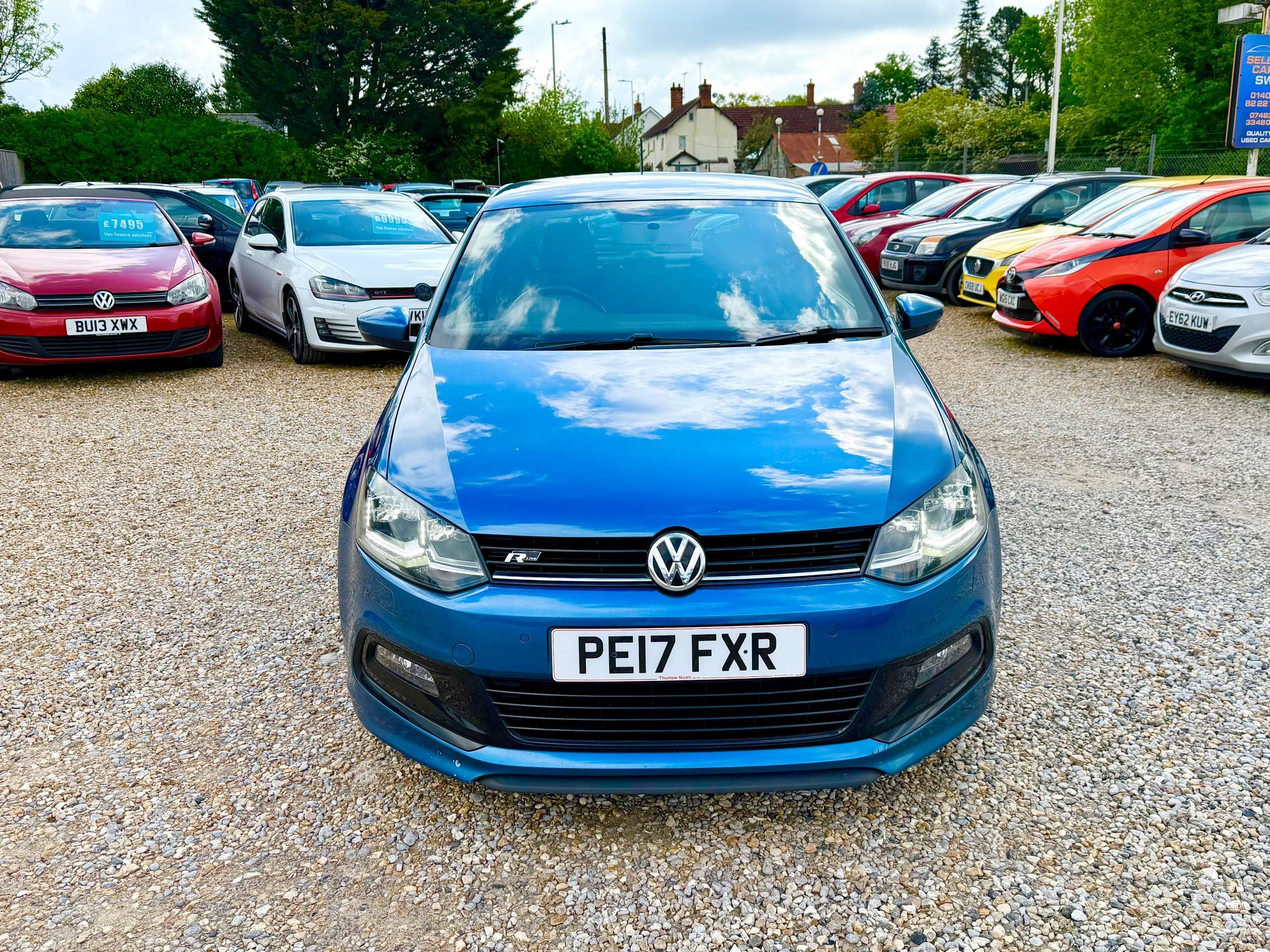 A 2017 VOLKSWAGEN POLO 1.2 TSI R-Line Hatchback 3dr Petrol Manual Euro 6 (s/s) (90 ps) A 2017 VOLKSWAGEN POLO 1.2 TSI R-Line Hatchback 3dr Petrol Manual Euro 6 (s/s) (90 ps)