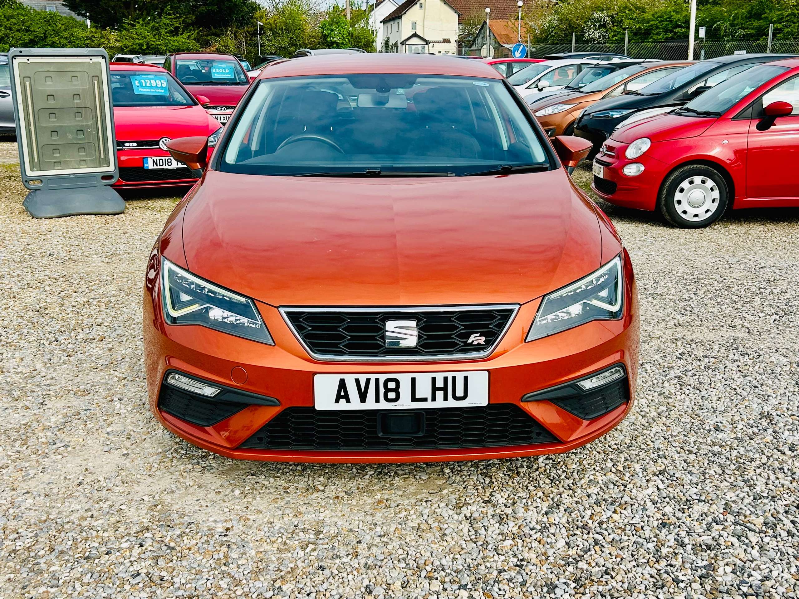 A 2018 SEAT LEON 1.8 TSI FR Technology Hatchback 5dr Petrol DSG Euro 6 (s/s) (180 ps) A 2018 SEAT LEON 1.8 TSI FR Technology Hatchback 5dr Petrol DSG Euro 6 (s/s) (180 ps)