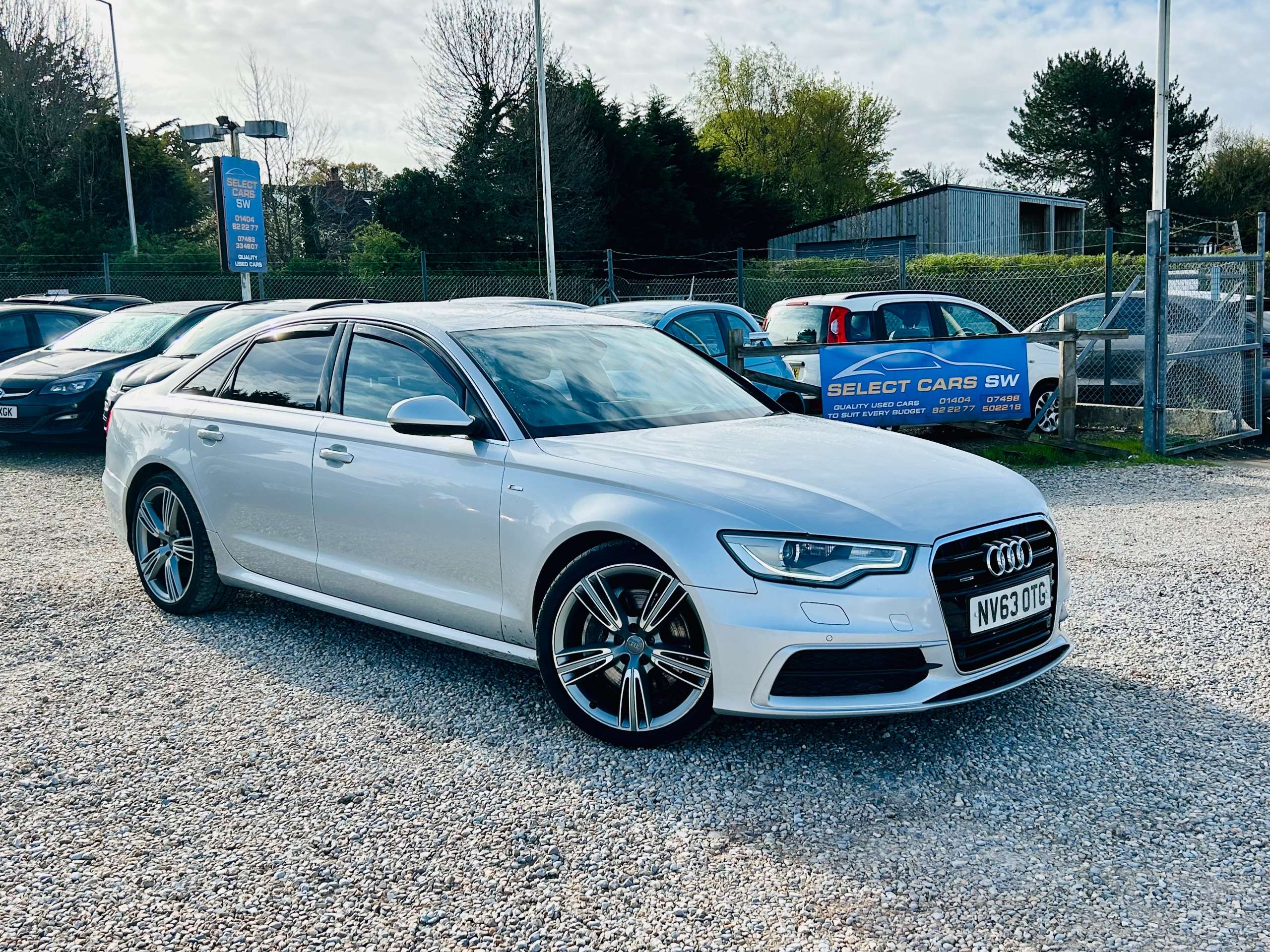 A 2014 AUDI A6 SALOON 3.0 BiTDI V6 S line Saloon 4dr Diesel Tiptronic quattro Euro 5 (s/s) (313 ps) A 2014 AUDI A6 SALOON 3.0 BiTDI V6 S line Saloon 4dr Diesel Tiptronic quattro Euro 5 (s/s) (313 ps)