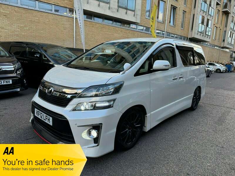 2012 TOYOTA VELLFIRE 2012 TOYOTA VELLFIRE