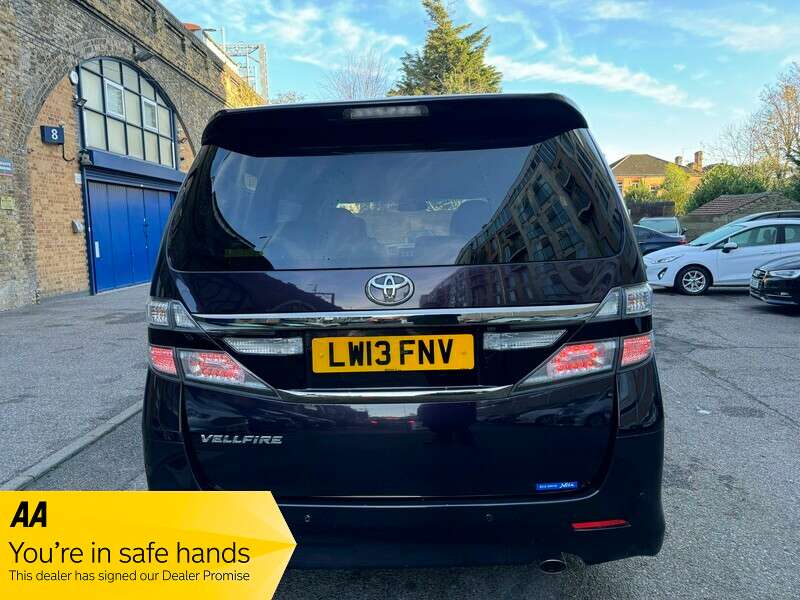2013 TOYOTA VELLFIRE 2013 TOYOTA VELLFIRE