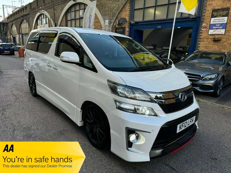 2012 TOYOTA VELLFIRE 2012 TOYOTA VELLFIRE