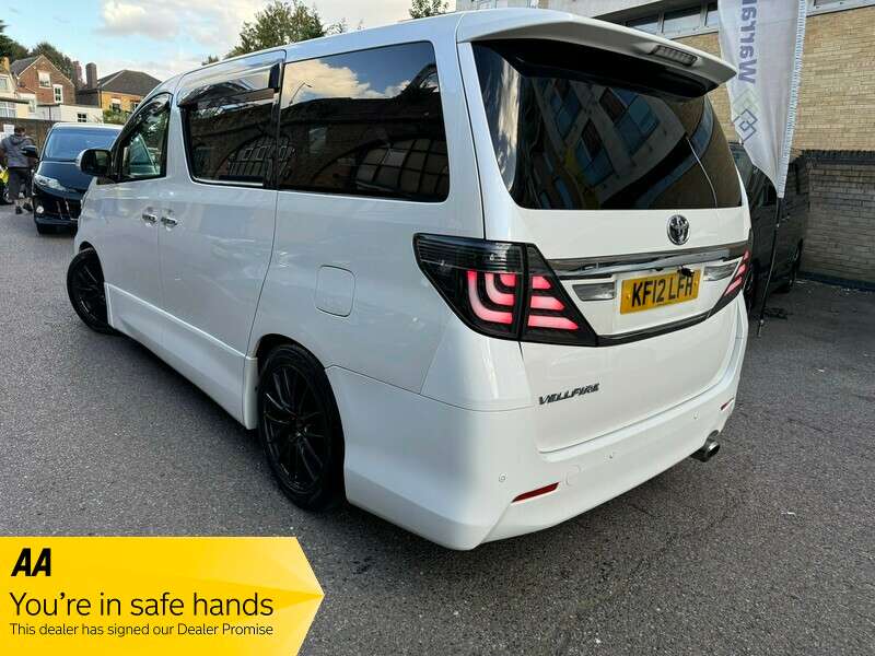 2012 TOYOTA VELLFIRE 2012 TOYOTA VELLFIRE