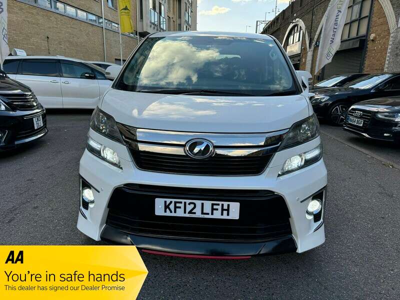 2012 TOYOTA VELLFIRE 2012 TOYOTA VELLFIRE