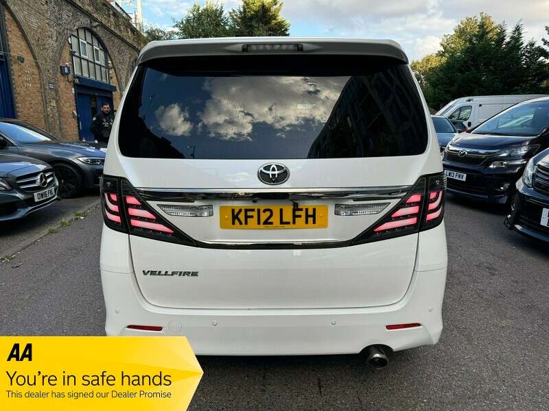 2012 TOYOTA VELLFIRE 2012 TOYOTA VELLFIRE