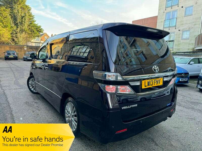 2013 TOYOTA VELLFIRE 2013 TOYOTA VELLFIRE