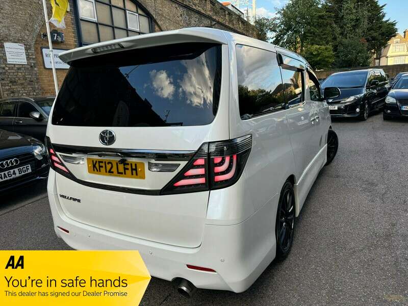 2012 TOYOTA VELLFIRE 2012 TOYOTA VELLFIRE