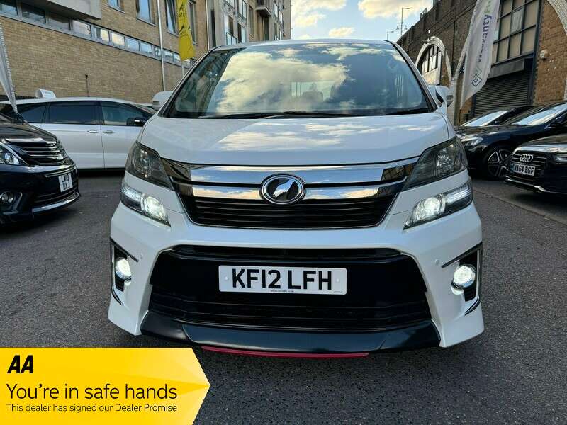 2012 TOYOTA VELLFIRE 2012 TOYOTA VELLFIRE