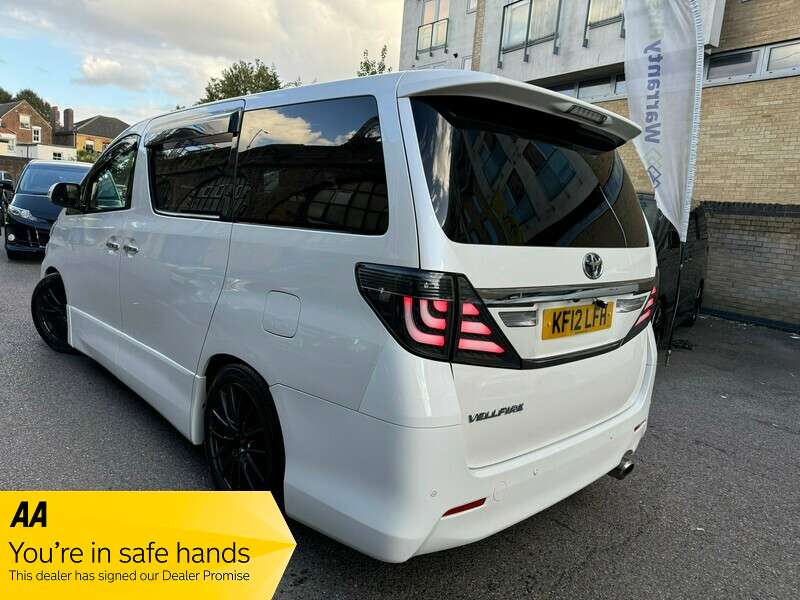 2012 TOYOTA VELLFIRE 2012 TOYOTA VELLFIRE