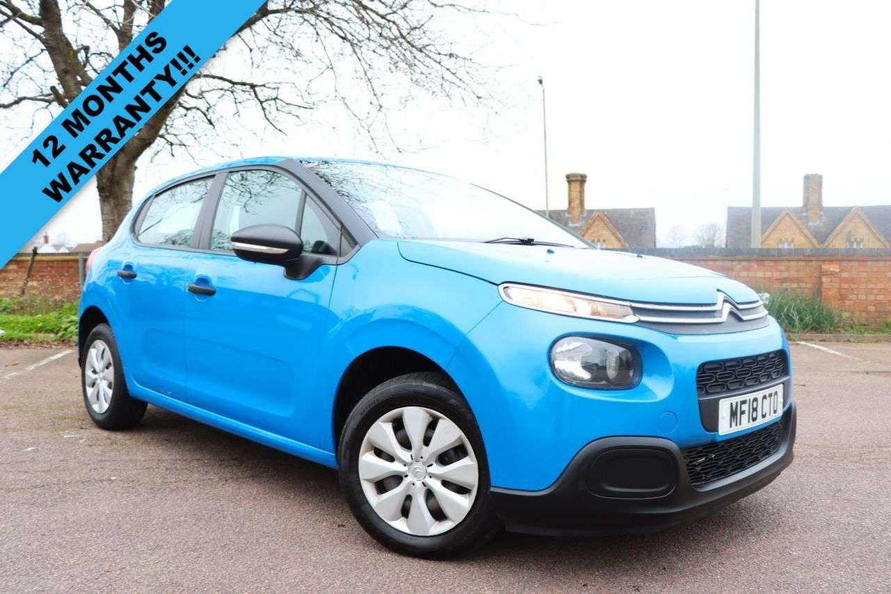 A 2018 CITROEN C3 1.2 PureTech Touch Hatchback 5dr Petrol Manual Euro 6 (68 ps) CAMBELT DONE+ A 2018 CITROEN C3 1.2 PureTech Touch Hatchback 5dr Petrol Manual Euro 6 (68 ps) CAMBELT DONE+