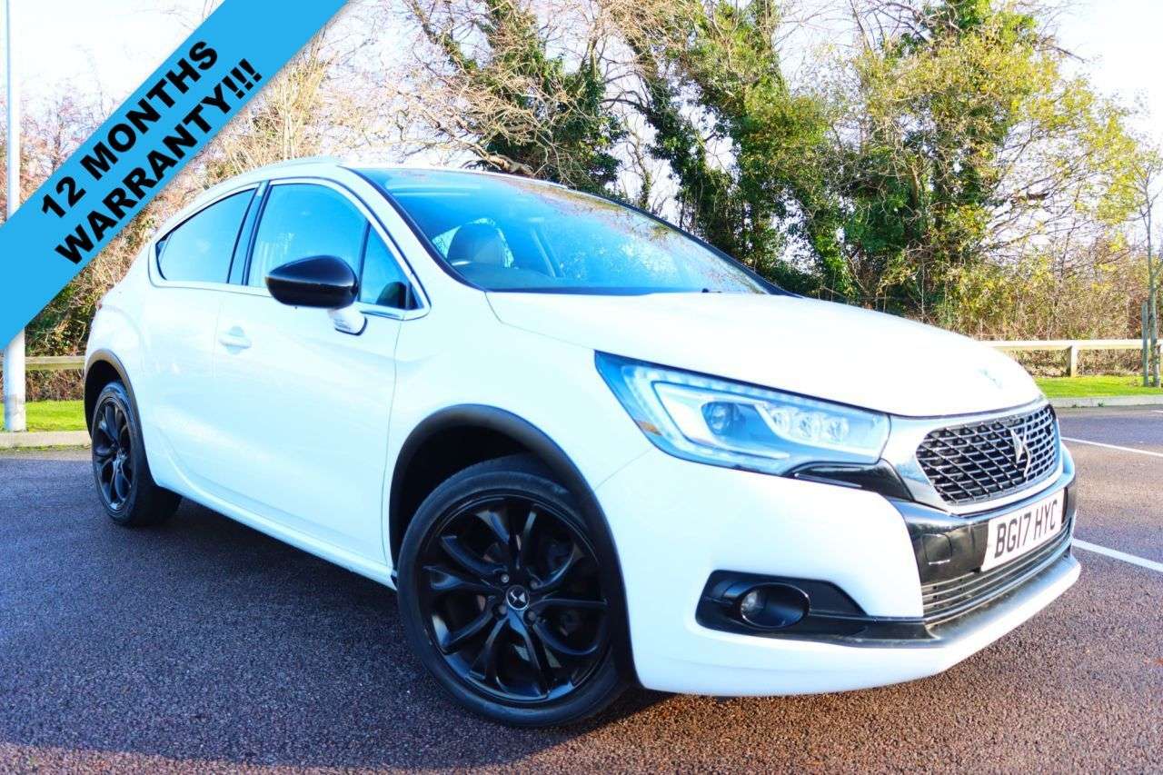 A 2017 DS AUTOMOBILES DS 4 CROSSBACK 1.6 BlueHDi Crossback 5dr Diesel Manual Euro 6 (s/s) (120 ps) Just Serviced A 2017 DS AUTOMOBILES DS 4 CROSSBACK 1.6 BlueHDi Crossback 5dr Diesel Manual Euro 6 (s/s) (120 ps) Just Serviced