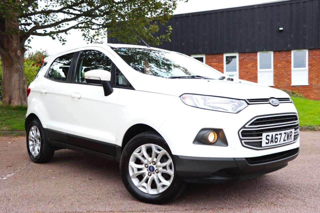 A 2017 FORD ECOSPORT 1.0T EcoBoost Zetec SUV 5dr Petrol Manual Euro 6 (s/s) (125 ps) Just Servic A 2017 FORD ECOSPORT 1.0T EcoBoost Zetec SUV 5dr Petrol Manual Euro 6 (s/s) (125 ps) Just Servic