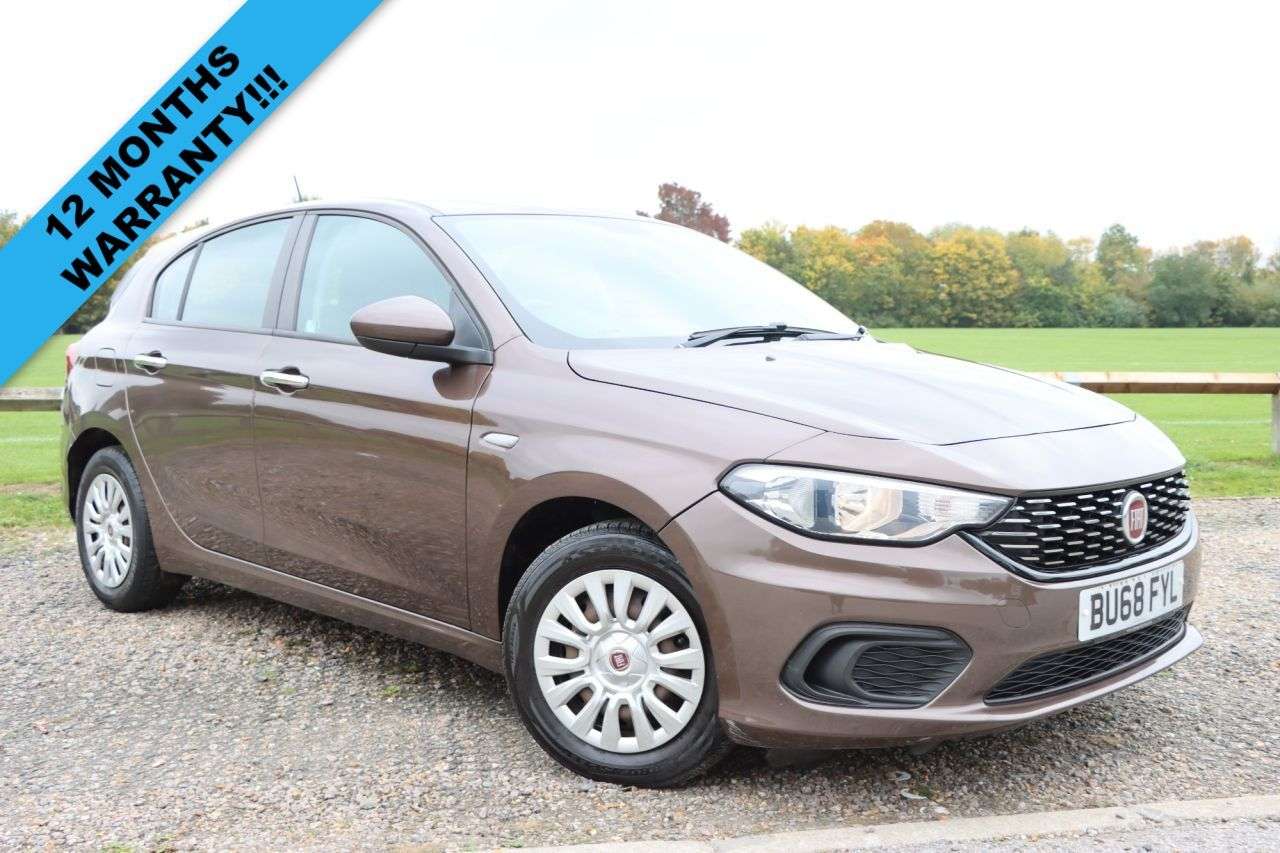 A 2018 FIAT TIPO 1.3 MultiJetII Easy Hatchback 5dr Diesel Manual Euro 6 (s/s) (95 ps) Just S A 2018 FIAT TIPO 1.3 MultiJetII Easy Hatchback 5dr Diesel Manual Euro 6 (s/s) (95 ps) Just S