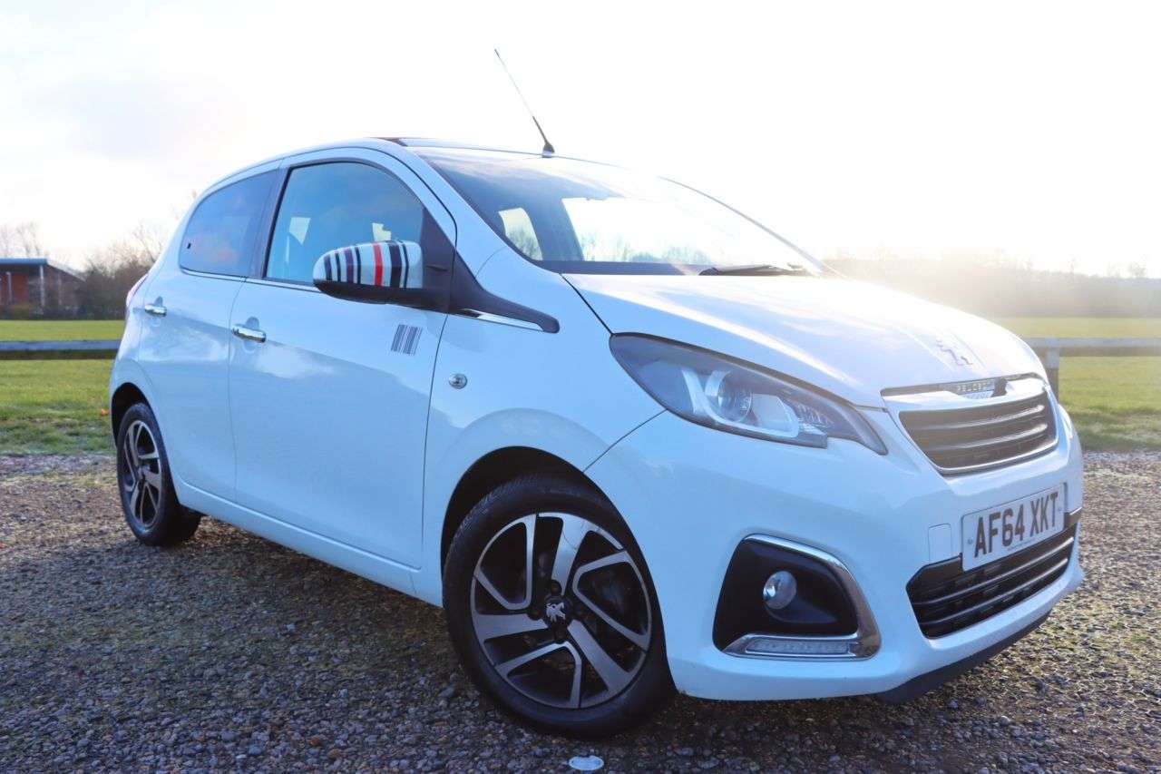 A 2014 PEUGEOT 108 1.2 VTi PureTech Allure Top! 5dr Petrol Manual Euro 5 (82 ps) Just Serviced A 2014 PEUGEOT 108 1.2 VTi PureTech Allure Top! 5dr Petrol Manual Euro 5 (82 ps) Just Serviced
