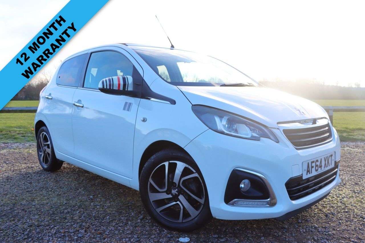 A 2014 PEUGEOT 108 1.2 VTi PureTech Allure Top! 5dr Petrol Manual Euro 5 (82 ps) Just Serviced A 2014 PEUGEOT 108 1.2 VTi PureTech Allure Top! 5dr Petrol Manual Euro 5 (82 ps) Just Serviced