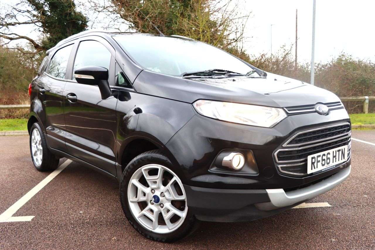 A 2016 FORD ECOSPORT 1.0T EcoBoost Titanium SUV 5dr Petrol Manual 2WD Euro 5 (s/s) (125 ps) Just A 2016 FORD ECOSPORT 1.0T EcoBoost Titanium SUV 5dr Petrol Manual 2WD Euro 5 (s/s) (125 ps) Just