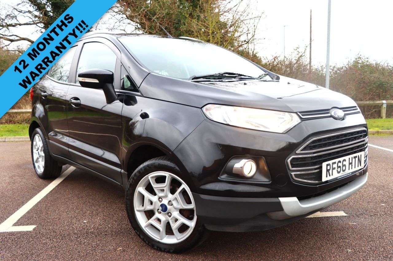 A 2016 FORD ECOSPORT 1.0T EcoBoost Titanium SUV 5dr Petrol Manual 2WD Euro 5 (s/s) (125 ps) Just A 2016 FORD ECOSPORT 1.0T EcoBoost Titanium SUV 5dr Petrol Manual 2WD Euro 5 (s/s) (125 ps) Just
