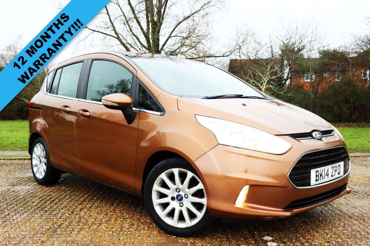 A 2014 FORD B-MAX 1.6 Titanium MPV 5dr Petrol Powershift Euro 5 (105 ps) A 2014 FORD B-MAX 1.6 Titanium MPV 5dr Petrol Powershift Euro 5 (105 ps)