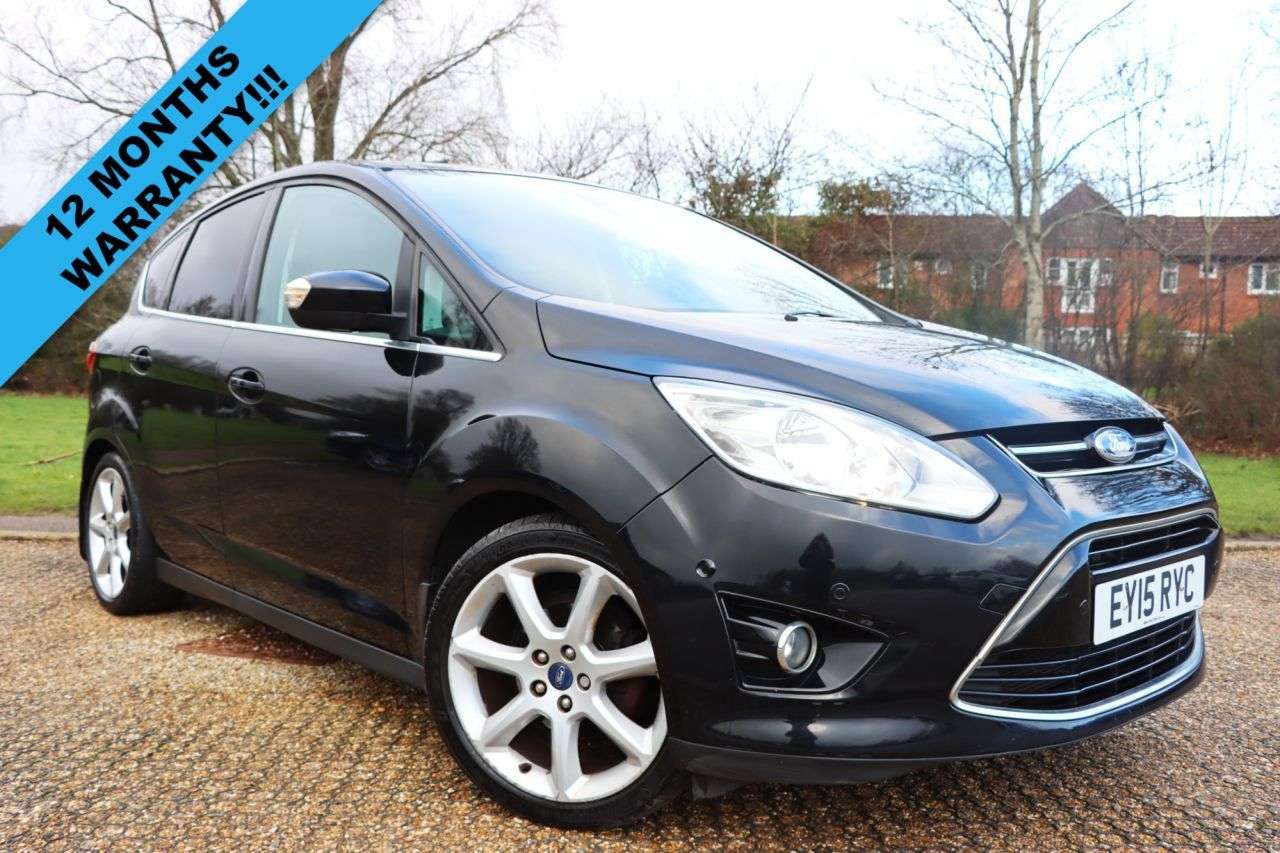 A 2015 FORD C-MAX 1.6 TDCi Titanium MPV 5dr Diesel Manual Euro 5 (115 ps) Just Serviced Ready A 2015 FORD C-MAX 1.6 TDCi Titanium MPV 5dr Diesel Manual Euro 5 (115 ps) Just Serviced Ready