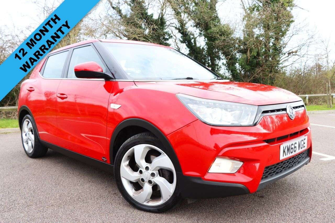 A 2016 SSANGYONG TIVOLI 1.6 e-XDi EX SUV 5dr Diesel Manual Euro 6 (115 ps) Just Serviced Ready to D A 2016 SSANGYONG TIVOLI 1.6 e-XDi EX SUV 5dr Diesel Manual Euro 6 (115 ps) Just Serviced Ready to D