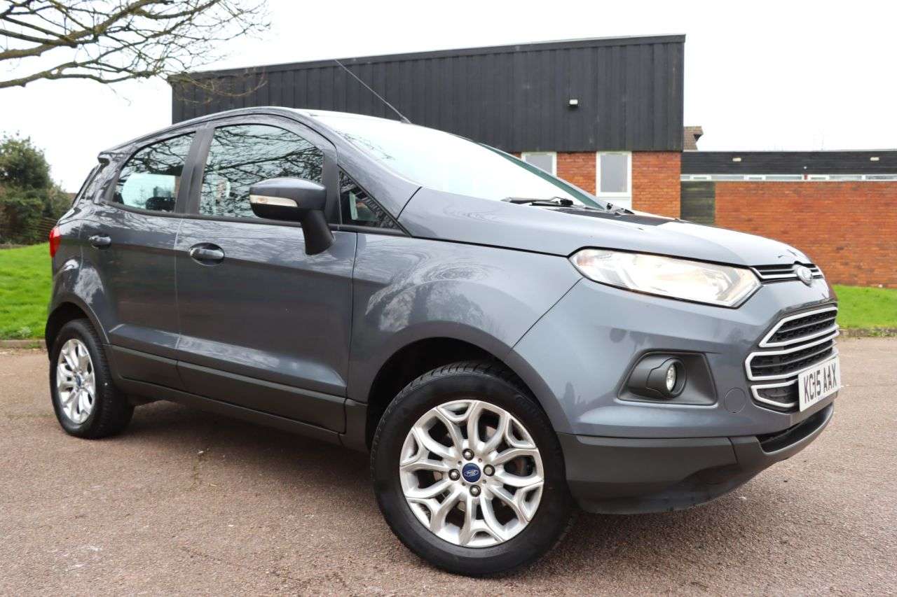 A 2015 FORD ECOSPORT 1.0T EcoBoost Zetec SUV 5dr Petrol Manual 2WD Euro 6 (s/s) (125 ps) Just Se A 2015 FORD ECOSPORT 1.0T EcoBoost Zetec SUV 5dr Petrol Manual 2WD Euro 6 (s/s) (125 ps) Just Se
