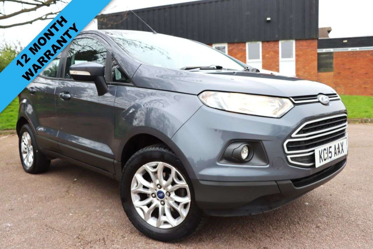 A 2015 FORD ECOSPORT 1.0T EcoBoost Zetec SUV 5dr Petrol Manual 2WD Euro 6 (s/s) (125 ps) Just Se A 2015 FORD ECOSPORT 1.0T EcoBoost Zetec SUV 5dr Petrol Manual 2WD Euro 6 (s/s) (125 ps) Just Se