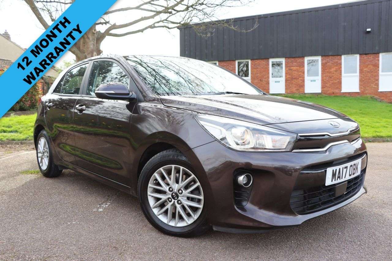 A 2017 KIA RIO 1.0 T-GDi 2 Hatchback 5dr Petrol Manual Euro 6 (s/s) (99 bhp) Just Serviced A 2017 KIA RIO 1.0 T-GDi 2 Hatchback 5dr Petrol Manual Euro 6 (s/s) (99 bhp) Just Serviced