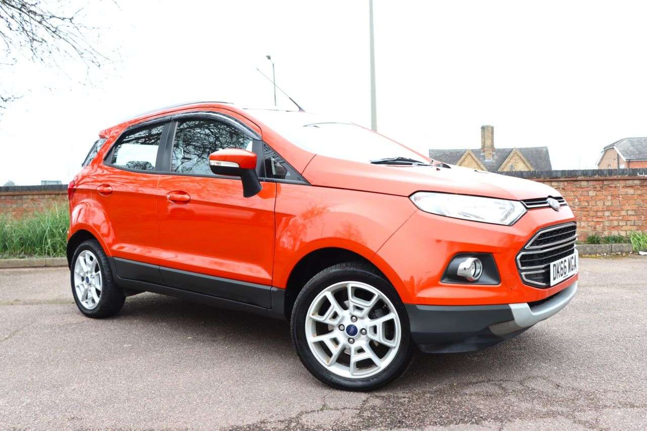 A 2016 FORD ECOSPORT 1.0T EcoBoost Titanium SUV 5dr Petrol Manual 2WD Euro 5 (s/s) (125 ps) Just A 2016 FORD ECOSPORT 1.0T EcoBoost Titanium SUV 5dr Petrol Manual 2WD Euro 5 (s/s) (125 ps) Just