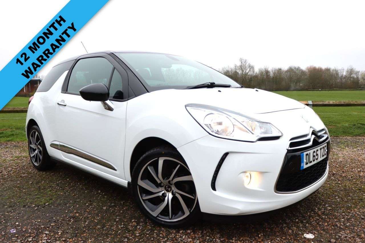 A 2016 DS AUTOMOBILES DS 3 1.2 PureTech DStyle Nav Hatchback 3dr Petrol Manual Euro 6 (s/s) (110 ps) J A 2016 DS AUTOMOBILES DS 3 1.2 PureTech DStyle Nav Hatchback 3dr Petrol Manual Euro 6 (s/s) (110 ps) J