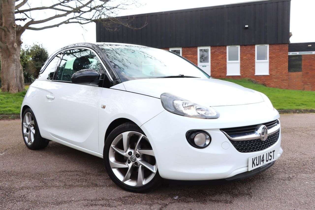 A 2014 VAUXHALL ADAM 1.4 ecoFLEX 16v SLAM Hatchback 3dr Petrol Manual Euro 5 (s/s) (100 ps) Just A 2014 VAUXHALL ADAM 1.4 ecoFLEX 16v SLAM Hatchback 3dr Petrol Manual Euro 5 (s/s) (100 ps) Just