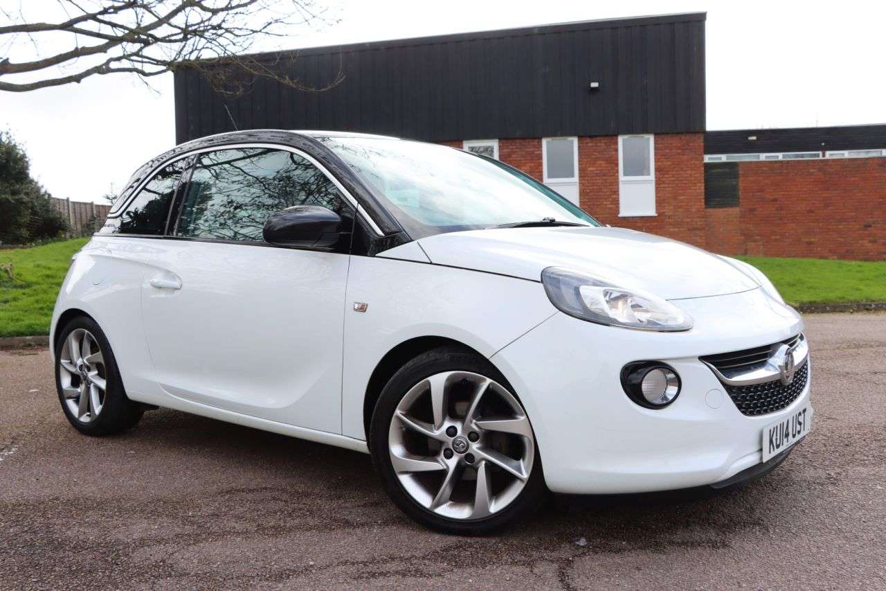 A 2014 VAUXHALL ADAM 1.4 ecoFLEX 16v SLAM Hatchback 3dr Petrol Manual Euro 5 (s/s) (100 ps) Just A 2014 VAUXHALL ADAM 1.4 ecoFLEX 16v SLAM Hatchback 3dr Petrol Manual Euro 5 (s/s) (100 ps) Just