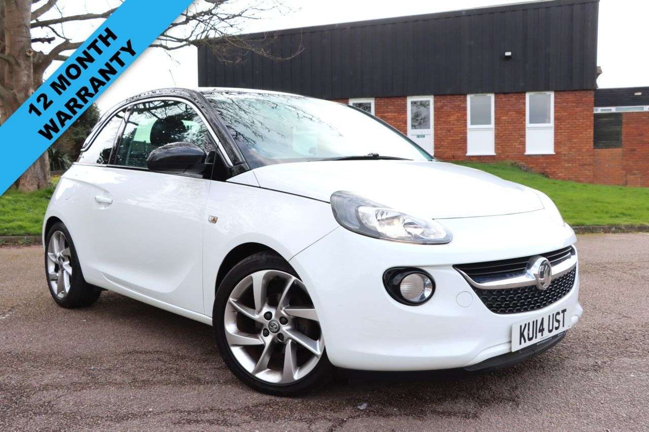 A 2014 VAUXHALL ADAM 1.4 ecoFLEX 16v SLAM Hatchback 3dr Petrol Manual Euro 5 (s/s) (100 ps) Just A 2014 VAUXHALL ADAM 1.4 ecoFLEX 16v SLAM Hatchback 3dr Petrol Manual Euro 5 (s/s) (100 ps) Just