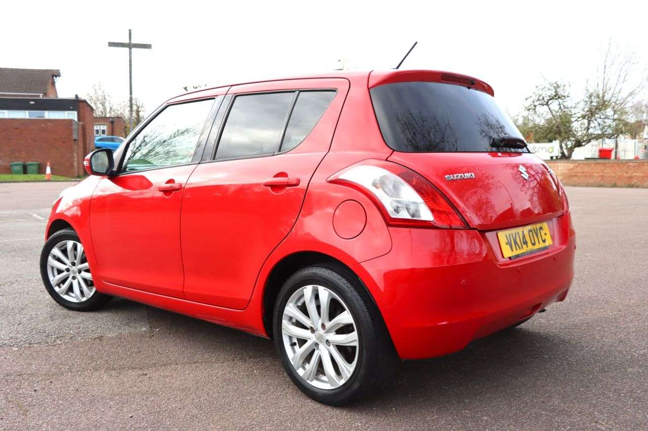 A 2014 SUZUKI SWIFT 1.2 Dualjet SZ4 Hatchback 5dr Petrol Manual Euro 5 (s/s) (90 ps) Just Servi A 2014 SUZUKI SWIFT 1.2 Dualjet SZ4 Hatchback 5dr Petrol Manual Euro 5 (s/s) (90 ps) Just Servi