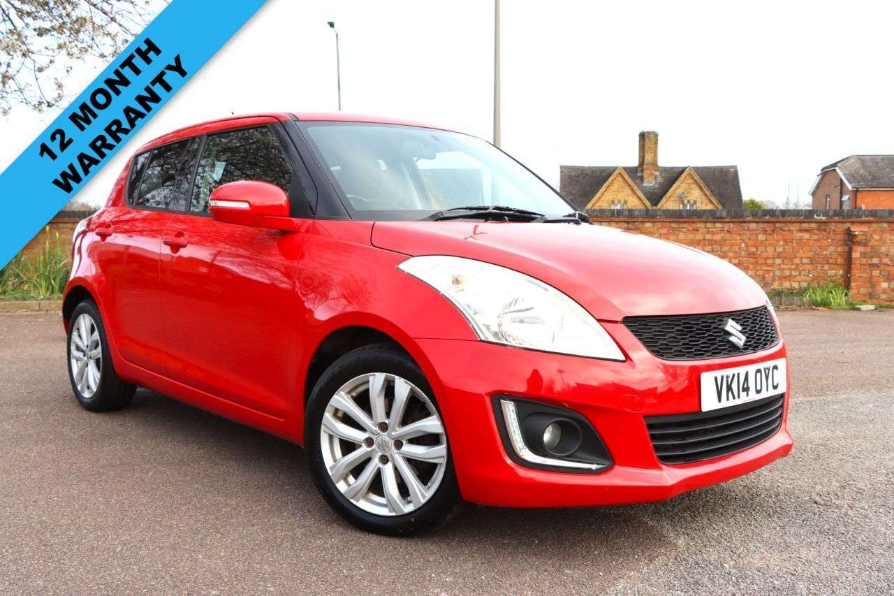 A 2014 SUZUKI SWIFT 1.2 Dualjet SZ4 Hatchback 5dr Petrol Manual Euro 5 (s/s) (90 ps) Just Servi A 2014 SUZUKI SWIFT 1.2 Dualjet SZ4 Hatchback 5dr Petrol Manual Euro 5 (s/s) (90 ps) Just Servi